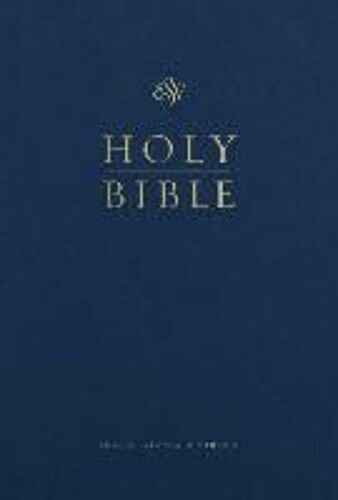 Esv Pew And Worship Bible, Large Print (Blue)