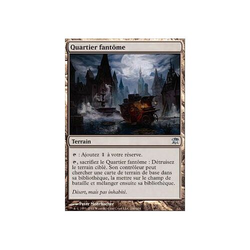 Quartier Fantôme ( Ghost Quarter) - Magic Mtg - Innistrad Vf Mint 240 - U