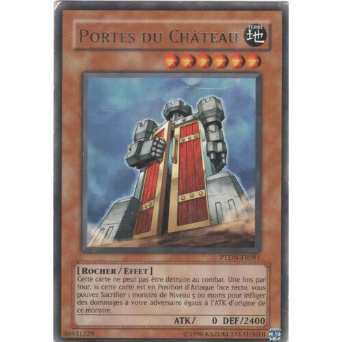 Carte Yu-Gi-Oh! "Portes Du Château" Rare Ptdn-Fr091