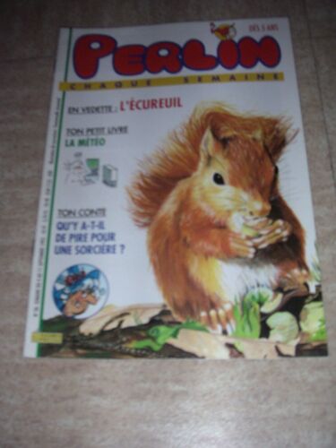 Perlin 36 Du 4 Au 11 Septembre 1993 - En Vedette : L'écureuil - Ton Conte