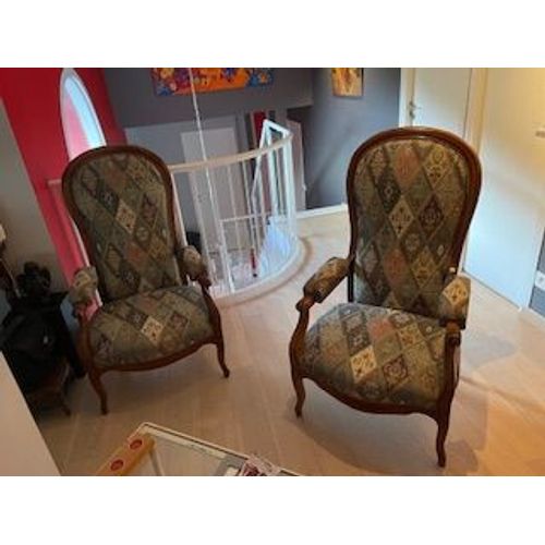 A Vendre Paire De Fauteuils Voltaire