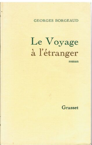 Le Voyage À L'étranger