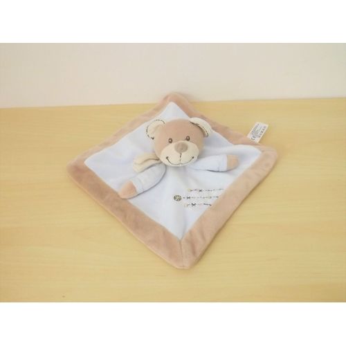 Doudou Ours Beige Bleu Simba Toys Benelux