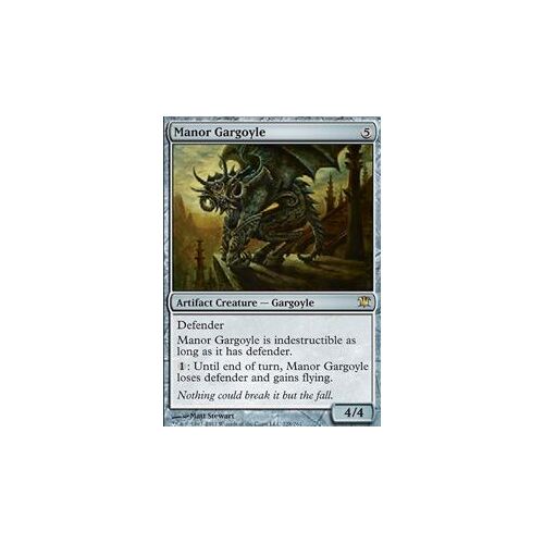 Gargouille De Manoir ( Manor Gargoyle ) - Magic Mtg - Innistrad - R
