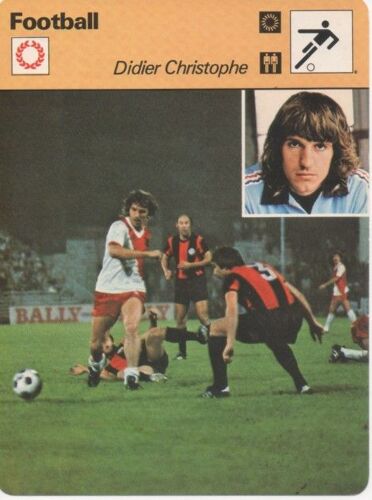 Fiche De Football Sur Didier Christophe
