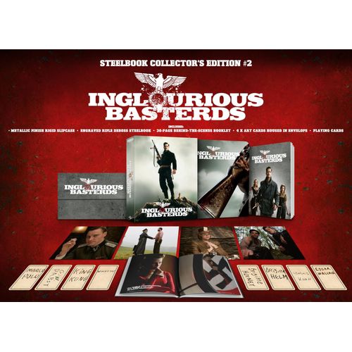 Inglourious Basterds [Collector's Edition #2] [4k Ultra Hd] [2009] [Blu-Ray] [Region Free]