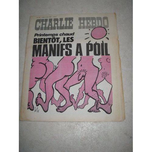 Charlie Hebdo N° 174 : Bientôt, Les Manifs À Poil