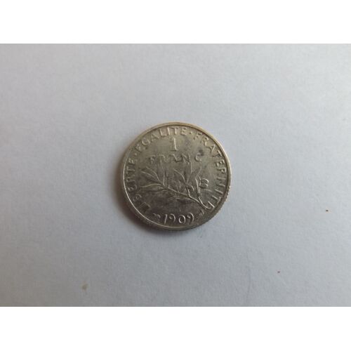1 Fr Semeuse 1909