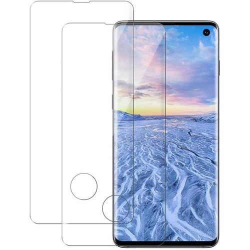 KAL-Lot De 2 Films De Protection D'Écran En Verre Blindé Pour Samsung Galaxy S10 [9H] [Lot De 2] [Film De Protection D'Écran Hd] [Ultra Transparent]
