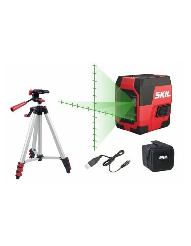 Laser en croix avec trepied 1911 DA Skil - 3.7 V