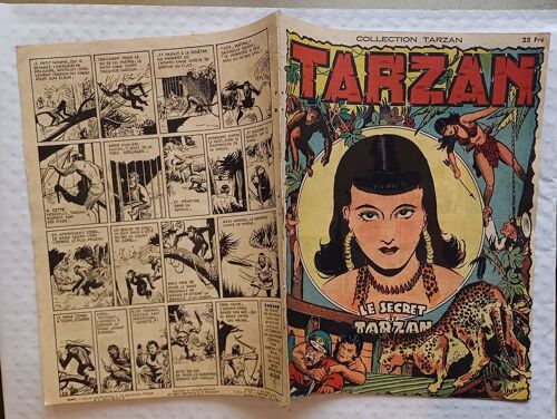 Collection Tarzan # 34 1947 Le Secret De Tarzan Rex Maxon Bd