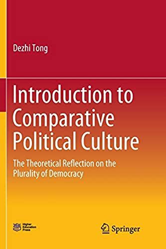 Introduction To Comparative Political Culture