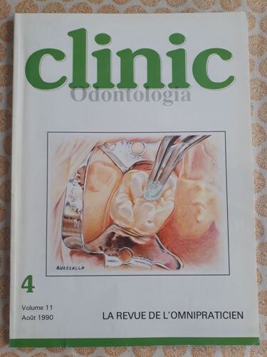 Clinic Odontologia - Volume 11 - Numéro 4