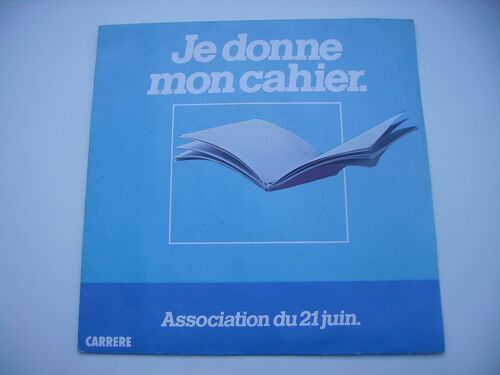 Je Donne Mon Cahier