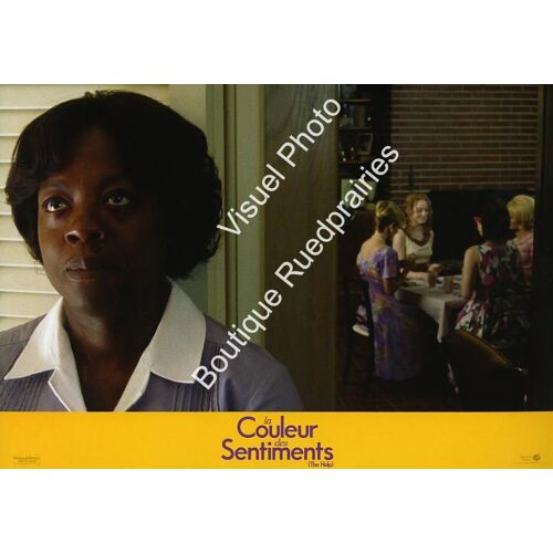La Couleur Des Sentiments (The Help) - Jeu De Photos D'exploitation Cinématographique  - Format 20x28,5 Cm - De Tate Taylor Avec Jessica Chastain, Viola Davis, Sissy Spacek, Emma Stone - Année 2011