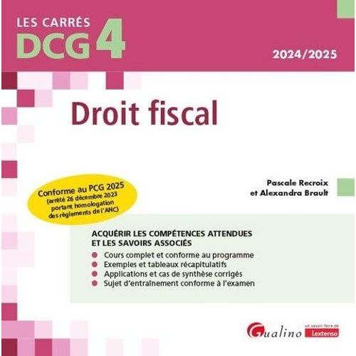 Droit Fiscal Dcg 4
