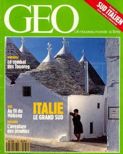 Géo N°146, Avril 1991 -Italie Le Grand Sud