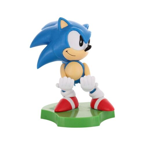 Sonic The Hedgehog - Figurine Holdem Cable Guy Sliding Sonic 10 Cm
