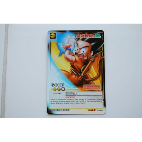 Carte Dragon Ball Z - Serie 6 - Goku - D816 - Holo
