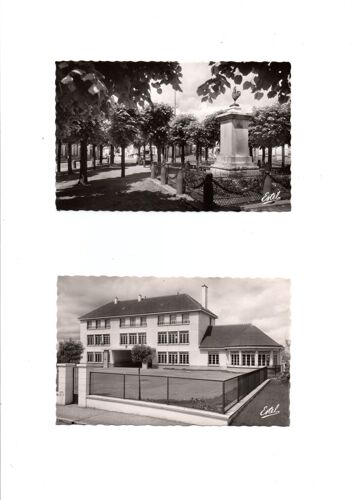Deux Cartes Postales Editions De Luxe " Estel" De Neauphle-Le-Château (78).