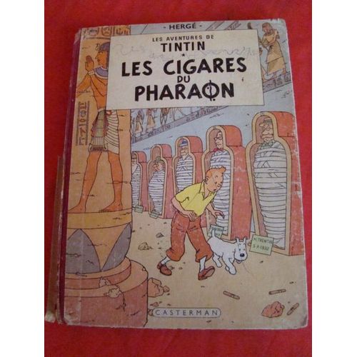 Les Aventures De Tintin. Les Cigares Du Pharaon