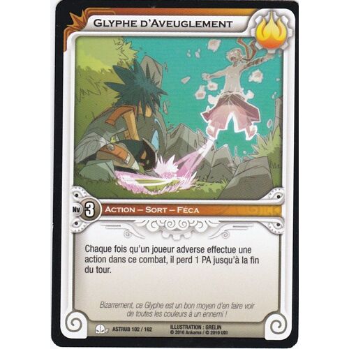Wakfu Tcg - Glyphe D'aveuglement - 102/162 - Astrub