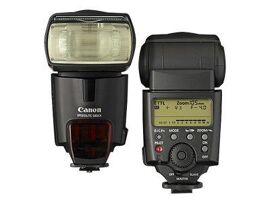Canon Speedlite 580EX - Flash amovible à griffe - 58 (m) - pour EOS 1D, 250, 850, 90, Kiss X10, M6, R5, R6, Ra, Rebel SL3, Rebel T8i; PowerShot G1