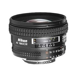 Nikon Nikkor - Objectif grand angle - 20 mm - f/2.8 D-AF - Nikon F - pour Nikon D100, D1H, D200, D2H, D2HS, D2X, D2Xs, D3, D300, D3s, D3X, D50, D70, D700, D80, D90