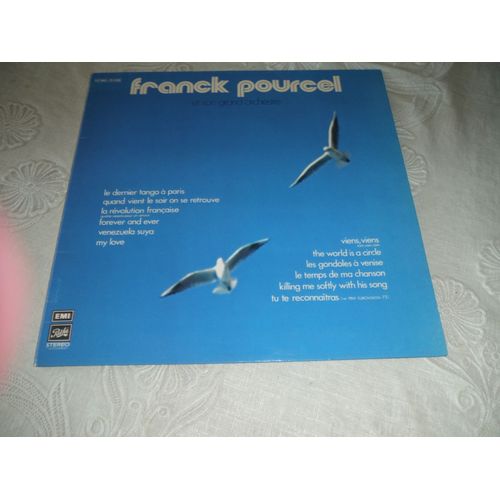 Franck Pourcel Et Son Grand Orchestre- Vinyle 33t - 1973-,Le Dernier Tango À Paris