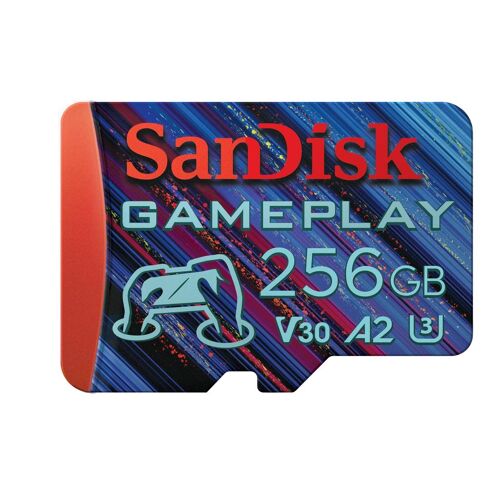 SanDisk GamePlay 256 Go V30 A2 U3 microSDXC Carte mémoire flash