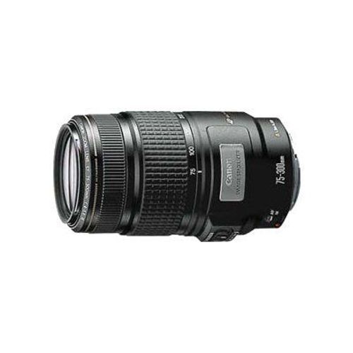 Objectif Canon - Fonction Télé - 75 mm - 300 mm - f/4.0-5.6 IS USM - Canon EF - pour EOS ELAN 7E