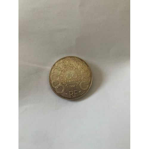 100 Francs 1992