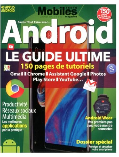 Mobils Magazine Tests39 Android Le Guide Ultime