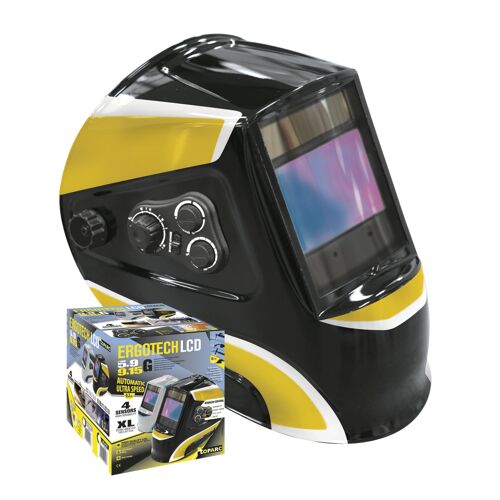 Casque de soudure LCD Ergotech 5-9/9-13 G Black GYS - 45477