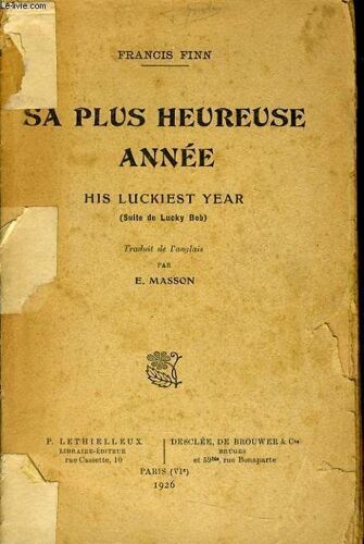 Sa Plus Heureuse Annee
