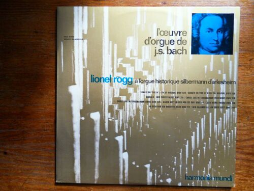 Ll'oeuvre D'orgue De Bach : Sonate En Trio N°5 En Ut Majeur, Sonate En Trio N°6 En Sol Majeur... / Lionel Rogg