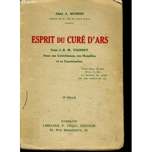 Esprit Du Cure D'ars