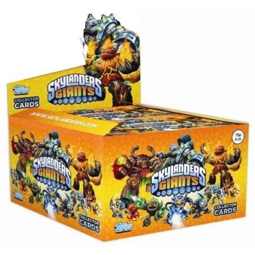 Lot De 50 Boosters De 6 Cartes Skylanders Giants - Langage Néerlandais