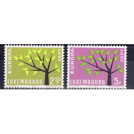 Luxembourg Europa Cept 1962 Neufs** Luxe