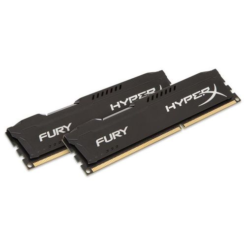 Memory Kingston HyperX Fury DDR3 1600MHz 16GB (2x 8GB) Noir HX316C10FBK2/16