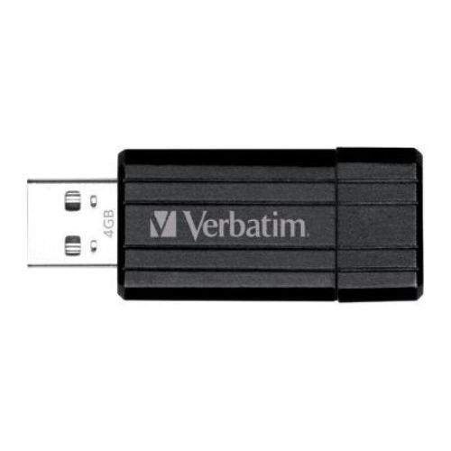 Clé USB 32Go Verbatim PinStripe - Noir - Sous Blister 49064