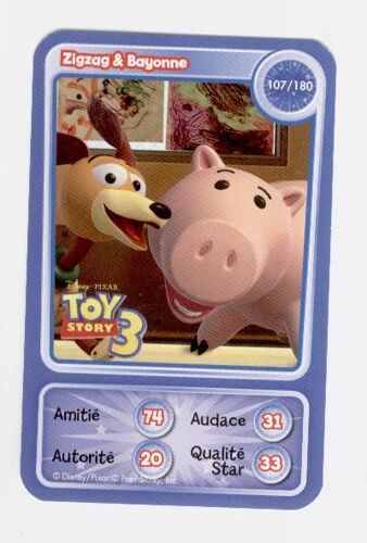 Carte Disney Auchan N° 107