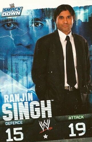 Carte Catch Evolution Wwe 2010 Smackdown Ranjin Singh