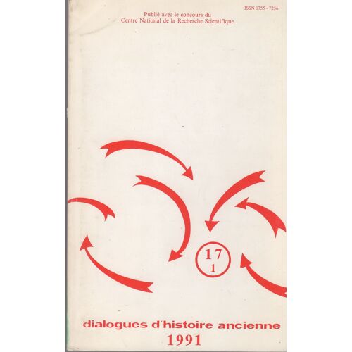 Dialogues D'histoire Ancienne N° 20/1-1994 - Hommage À Nazarena Valenza Mele