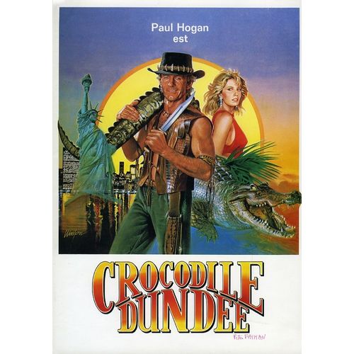 Crocodile Dundee - Dossier De Presse Du Film De Peter Faiman Avec Paul Hogan, Linda Kozlowski