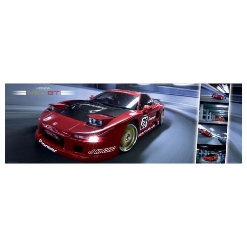 Easton Chang Cars Usa Nsx -  - Affiche / Poster Envoi En Tube