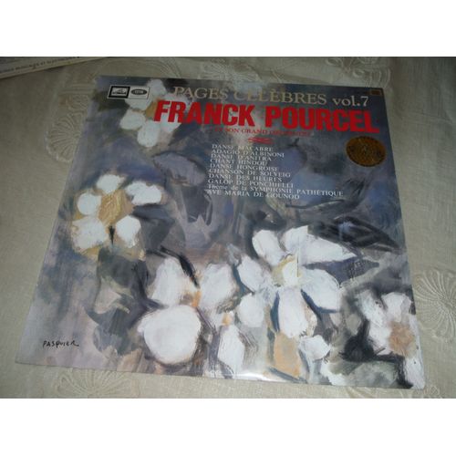 Franck Pourcel Et Son Grand Orchestre - Pages Célèbres Vol.7- Vinyle 33t Stereo La Voix De Son Maitre.