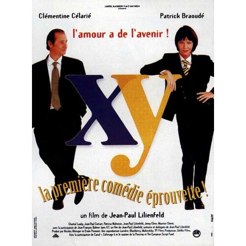 Xy - Véritable Affiche De Cinéma Pliée - Format 120x160 Cm - De Jean-Paul Lilienfeld Avec Clémentine Célarié, Patrick Braoudé, Chantal Lauby, Jean-Paul Comart, Patricia Malvoisin - 1996