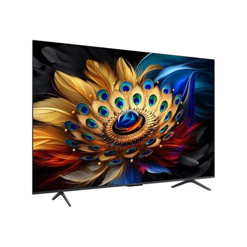 TCL 75C61B - 75" C61B Series TV LCD rétro-éclairée par LED - QLED - Smart TV - Google TV - 4K UHD (2160p) 3840 x 2160 - HDR - Quantum Dot, Direct LED - titane métallique...