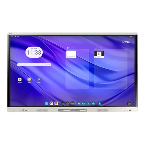 SMART Board MX286-V5-PW - Classe de diagonale 86" MX (V5) Pro Series with iQ écran LCD rétro-éclairé par LED - interactive - avec tableau blanc interactif intégré, écran tactile (multi-touch)...